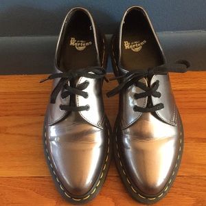 Gently worn Docs “Dupree” in pewter